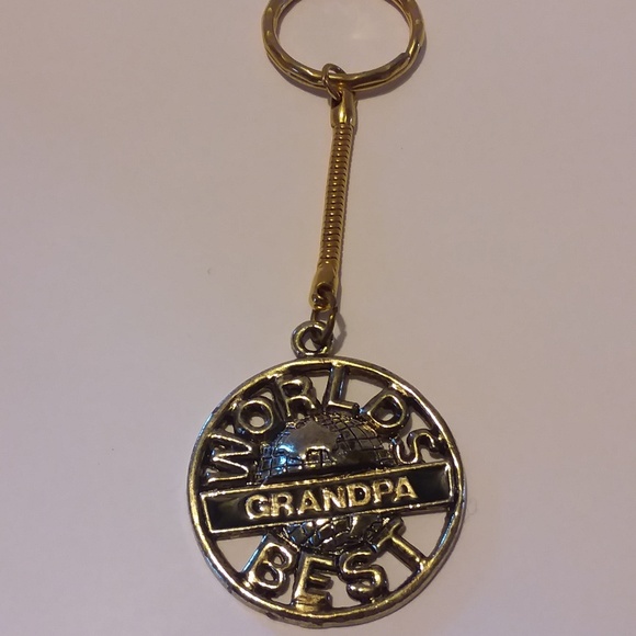Vintage Other - Vintage Worl'ds Best Grandpa Key Chain